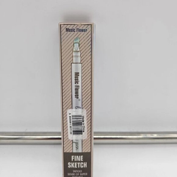 Music Flower Fine Sketch Liquid Eyebrow Pen Brown New in Package! - Picture 1 of 1